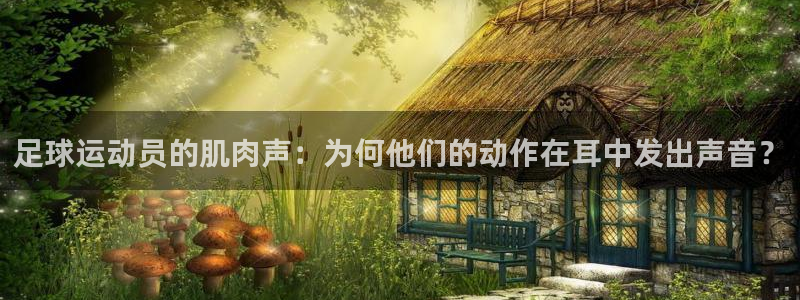 风速体育app下载安装最新版本：足球运动员的肌肉声：为何他们的动作在耳中发出声音？